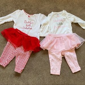 Carters 3 month 2 piece outfits